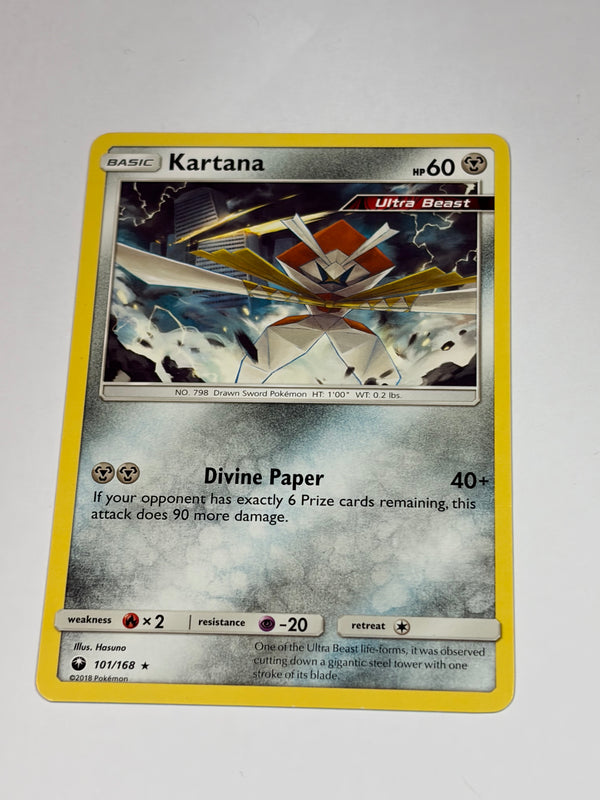 Pokémon TCG Kartana Celestial Storm 101/168 Regular Rare