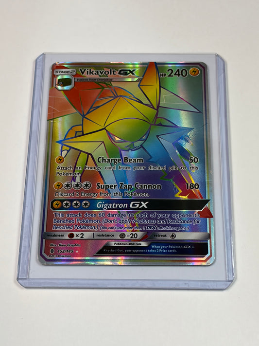 Pokémon Guardians Rising Vikavolt GX Card 152/145 Pokémon TCG