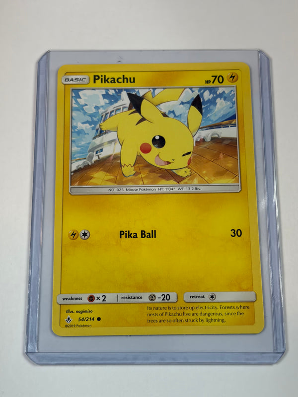 Pokémon TCG Pikachu Unbroken Bonds 54/214 Regular Common