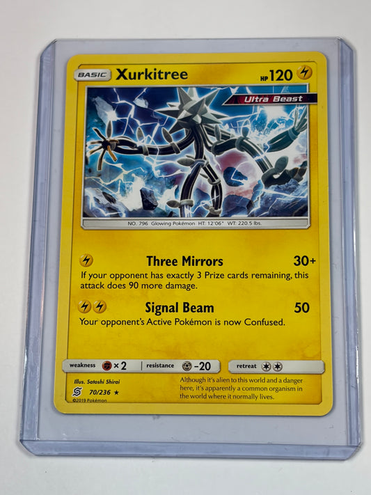 Pokemon - Xurkitree 70/236 - Unified Minds - Non Holo Rare - Near Mint