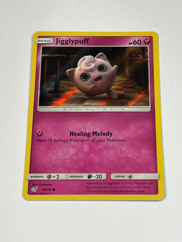 Jigglypuff (Holo Common) 14/18 Detective Pikachu Holo