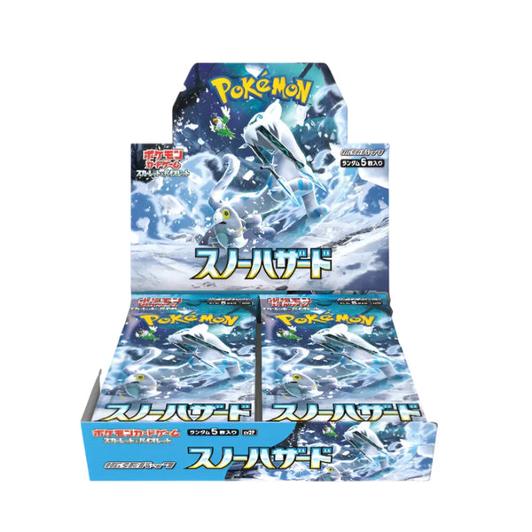 Pokémon Snow Hazard Japanese Booster Box (30 packs)